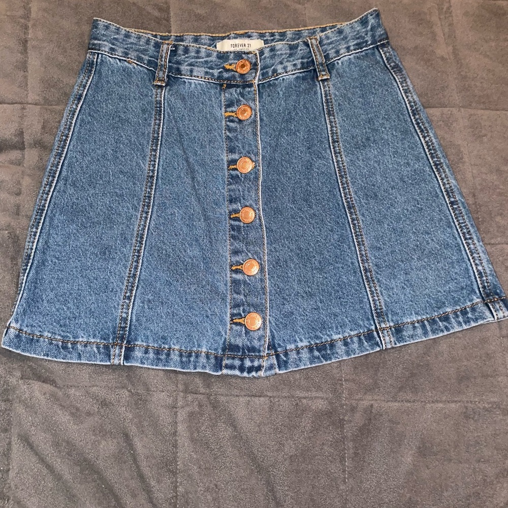 Women's Forever 21 Denim Skirt, Size: 24